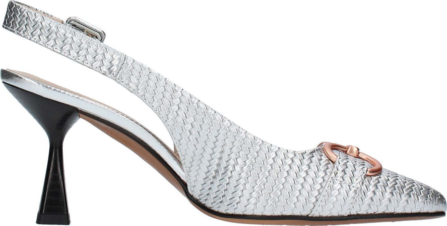 GIULIA-NERI-Scarpe-con-Tacco-Argento-da-donna