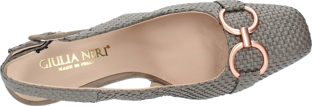 GIULIA NERI Scarpe con Tacco Beige da donna - Main Image