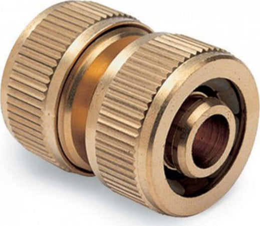 Giuntatubo riparatore in ottone con stringitubo per irrigazione Per tubo Ø 3/4” Giardino e giardinaggio/Attrezzi da giardino e attrezzature per l'irrigazione/Attrezzature per l'irrigazione/Pompe e accessori/Parti e connettori La Zappa - Altamura, Commerciovirtuoso.it