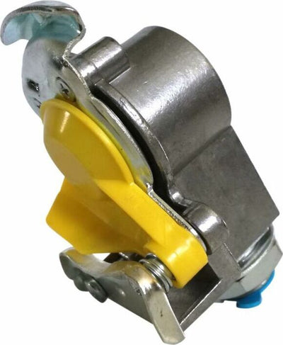 Giunto accoppiamento iso colore giallo con filtro per rimorchi adattabile a Wabco