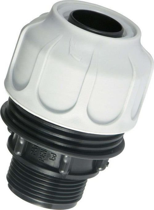 Giunto diritto raccordo portagomma a compressione PN10 Giardino e giardinaggio/Attrezzi da giardino e attrezzature per l'irrigazione/Attrezzature per l'irrigazione/Pompe e accessori/Parti e connettori La Zappa - Altamura, Commerciovirtuoso.it