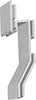 GIUNTO-PER-GOCCIOLATOIO-BALCONI/TERRAZZE-'TOP'-colore-bianco
