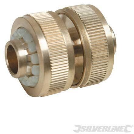 Giuntura per tubo in solido ottone 1/2" Silverline