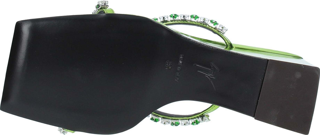 Giuseppe-Zanotti-Scarpe-con-Tacco-Verde-da-donna