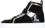 Giuseppe-Zanotti-Sneakers-Nero-oro-da-donna