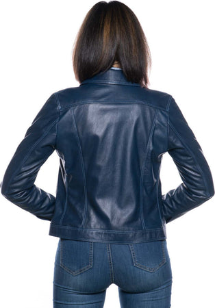 Giusy---Giacca-Donna-Blu-in-vera-pelle