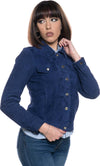 Giusy---Giacca-Donna-Blu-in-vero-Camoscio