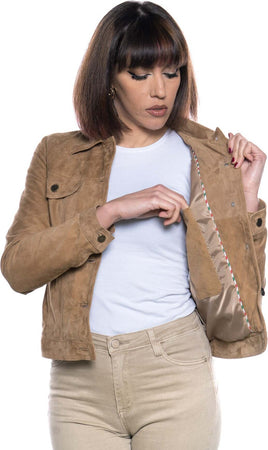 Giusy---Giacca-Donna-Cuoio-in-vero-Camoscio