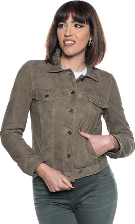 Giusy---Giacca-Donna-Fango-in-vero-Camoscio