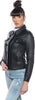 Giusy---Giacca-Donna-Nera-con-Bottoni-in-vera-pelle