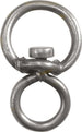 Givolare per catena del cane in acciaio zincato anti torsione a due anelli Prodotti per animali domestici/Cani/Collari imbracature e guinzagli/Guinzagli/Guinzagli base La Zappa - Altamura, Commerciovirtuoso.it