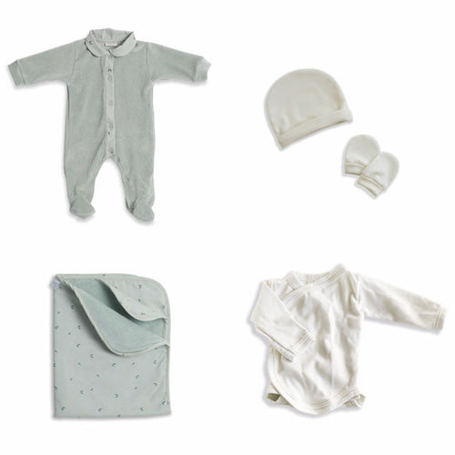 Set 5 pezzi primi vestiti per neonati Gloop!