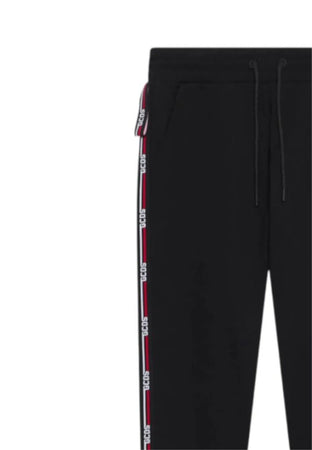 GCDS PANTALONE LOGO TAPE JOGGERS da donna