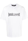 JUST CAVALLI T-SHIRT LOGO KNITT da uomo