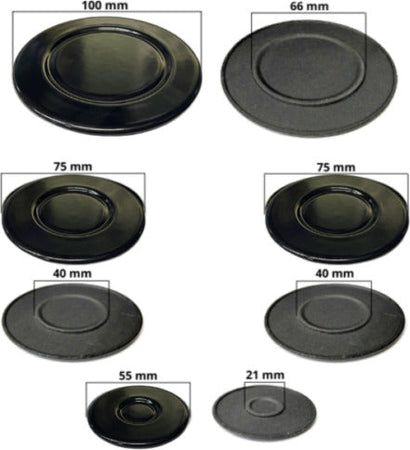 GLEM GAS KIT 5 BRUCIATORI +PIATTELLI SPARTIFIAMMA CUCINA A GAS 5 FUOCHI Casa e cucina/Utensili da cucina/Bruciatori da cucina Rossi Ricambi - Venetico Marina, Commerciovirtuoso.it