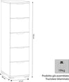 GLICH---cassettiera-5-cassetti-Bianco-Milani-Home