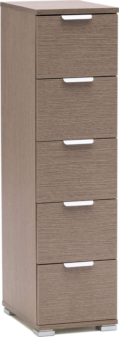 GLICH---cassettiera-5-cassetti-Rovere-grigio-Milani-Home