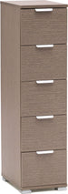GLICH---cassettiera-5-cassetti-Rovere-grigio-Milani-Home