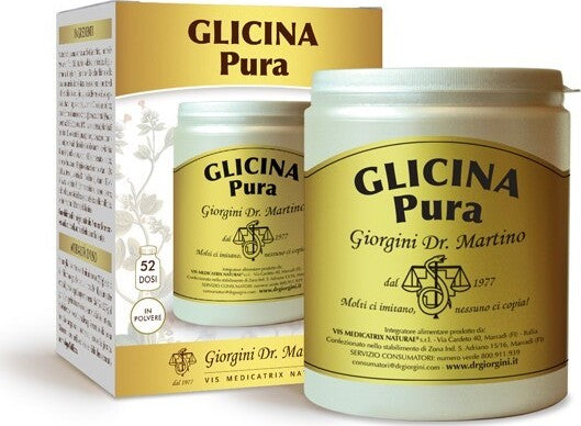 GLICINA-Pura-integratore-alimentare-250-g-polvere-Dr.-Giorgini
