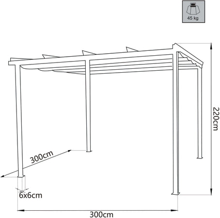 GLIS---gazebo-da-giardino-3x3-in-metallo-Antracite-Milani-Home