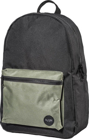 Globe Deluxe Zaino Da Viaggio Nero Uomo 18 Litri Zaino 2 Tasche Schienale Imbottito Spallacci Regolabili Moda/Valigie borse e accessori da viaggio/Zaini/Zaini Casual Snotshop - Roma, Commerciovirtuoso.it
