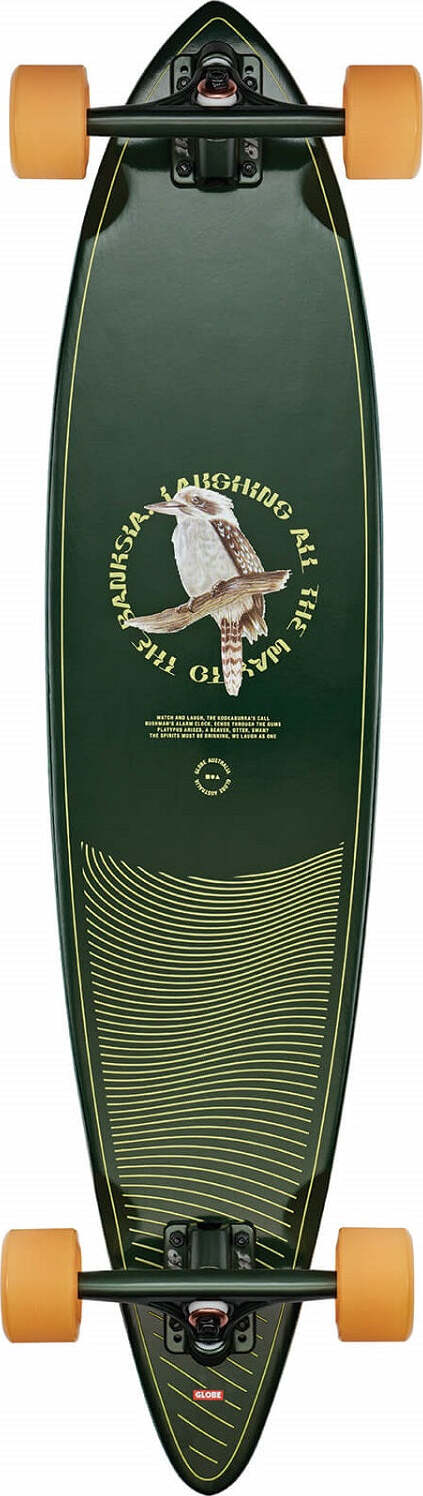 Globe Pintail 37'' Longboard Pintail Per Carving Con Truck Slant Reverse Kingpin Da 180mm Ruote Softsider Da 70mm 78a Sport e tempo libero/Sport/Mobilità urbana/Skateboard/Longboard Snotshop - Roma, Commerciovirtuoso.it