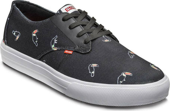 Globe Senaker Uomo Nere Tucano Uomo Motley Lyt Shoes Black Toucan/white Scarpe da Skateboard Sport e tempo libero/Sport/Mobilità urbana/Skateboard/Calzature/Scarpe da Skateboard da uomo Snotshop - Roma, Commerciovirtuoso.it