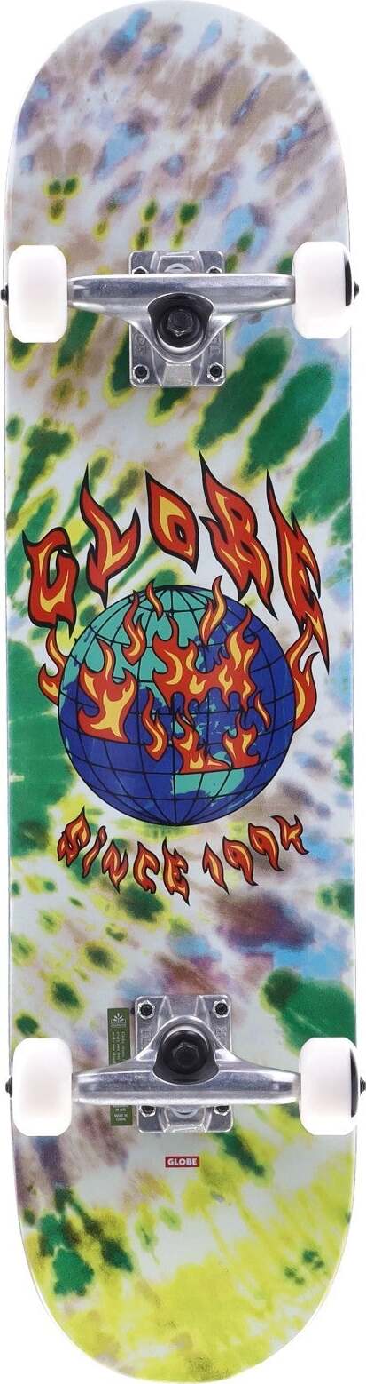 GLOBE-Skateboard-Assemblato-Uomo-G1-Ablaze-Tie-Dye-da-uomo
