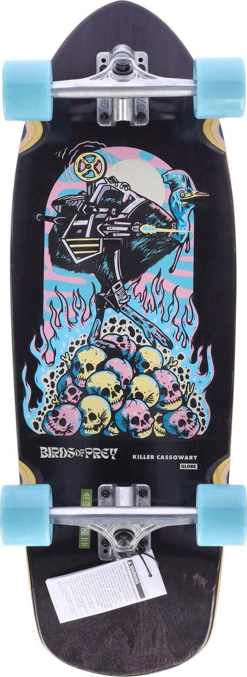 GLOBE-Skateboard-Assemblato-Uomo-Stubby-Black/teal-da-uomo