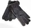 Gloves---Guanti-Donna-Grigi-in-vero-montone-Shearling