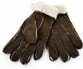 Gloves---Guanti-Donna-Marrone-in-vero-montone-Shearling