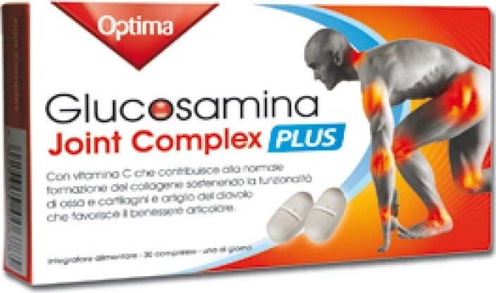 Glucosamina-Joint-Complex-Plus-30-compresse-con-Vitamina-C-Optima-Naturals