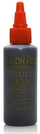 GLUE BLACK 4 0Z 118ml COLLA PER CAPELLI AFRO LATINO ETNICO ALLUNGAMENTO EXTENSION  