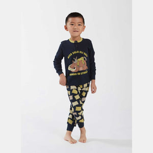 Pigiama Primavera/Estate Bimbo Happy People Letargo 6 anni 100% Cotone