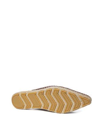 Bottega Veneta Espadrillas Lagoon con Intreccio in Bordeaux da donna