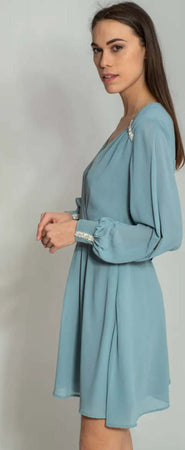 GOA-GOA-|-Abito-corto-in-chiffon