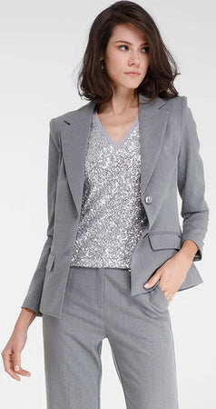GOA-GOA-|-Giacca-blazer-in-tessuto-gessato-elasticizzato