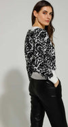GOA-GOA-|-Maglia-jacquard-barocco-bicolor