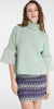 GOA-GOA-|-Maglione-collo-alto-texture-geometrica