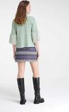 GOA-GOA-|-Maglione-collo-alto-texture-geometrica