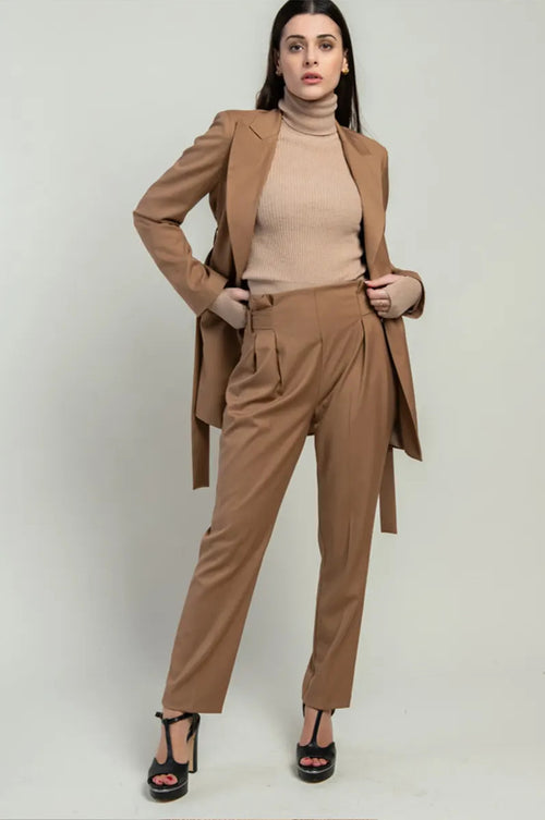 GOA GOA | Pantalone a vita alta Moda/Donna/Abbigliamento/Pantaloni You Store - Messina, Commerciovirtuoso.it
