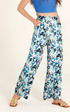 GOA GOA | Pantalone lungo satinato fantasia Moda/Donna/Abbigliamento/Pantaloni You Store - Messina, Commerciovirtuoso.it