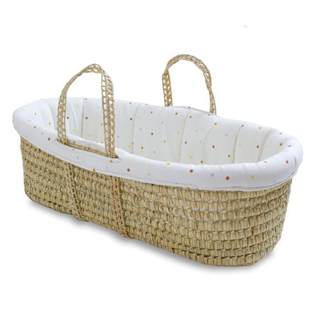 Culla cesta di vimini per neonati Gloop!