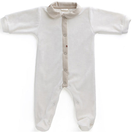 Tutina in cotone con piedini estiva Gloop!