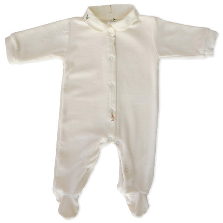 Tutina in cotone con piedini estiva Gloop!