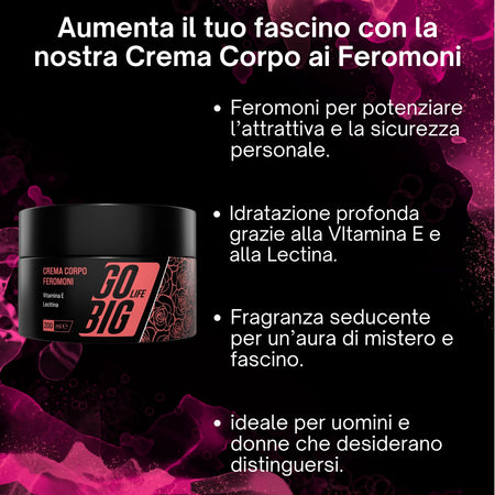 Gobig-life-crema-corpo-ai-feromoni-con-vitamina-e-e-lectina---idratazione-profonda,-aumento-dell'attrattiva-e-sicurezza---formula-con-ingredienti-naturali---profumo-seduce-e-attrae