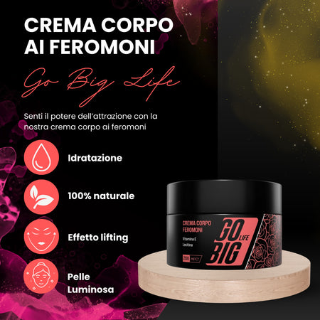 Gobig-life-crema-corpo-ai-feromoni-con-vitamina-e-e-lectina---idratazione-profonda,-aumento-dell'attrattiva-e-sicurezza---formula-con-ingredienti-naturali---profumo-seduce-e-attrae