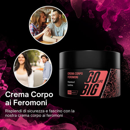 Gobig-life-crema-corpo-ai-feromoni-con-vitamina-e-e-lectina---idratazione-profonda,-aumento-dell'attrattiva-e-sicurezza---formula-con-ingredienti-naturali---profumo-seduce-e-attrae