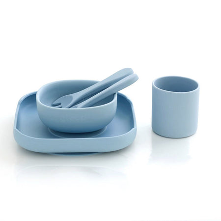 Set pappa in silicone con 5 pezzi Gloop!