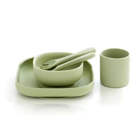 Set pappa in silicone con 5 pezzi Gloop!